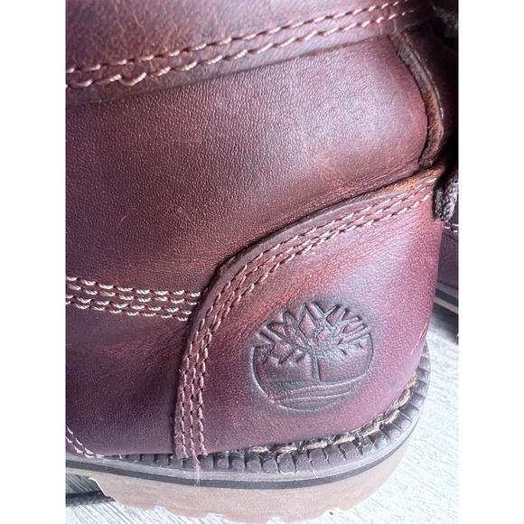 Timberland Larchmont II Chukka Boots Mens‎ 8.5 Burgundy Brown Leather A1YXU main image 7
